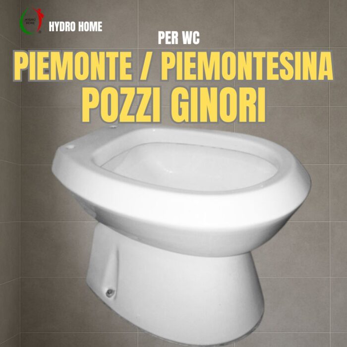 Copriwater Piemonte e Piemontesina Pozzi Ginori termoindurente bianco - immagine 5