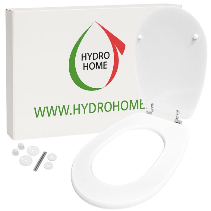Copriwater Liuto Ideal Standard legno verniciato Bianco economico - immagine 1