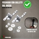 Copriwater Liuto Ideal Standard legno verniciato Bianco I.S. economico - immagine 3