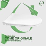 Copriwater Smile Cielo termoindurente bianco Soft Close come originale - immagine 3