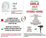 Copriwater Smile Cielo termoindurente bianco Soft Close come originale - immagine 2