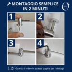 Copriwater Quinta Pozzi Ginori termoindurente bianco come originale - immagine 6