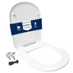 Copriwater Gemma 2 Dolomite termoindurente bianco come originale