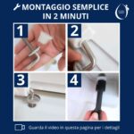 Copriwater Gemma 2 Dolomite termoindurente bianco come originale - immagine 6