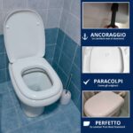 Copriwater Tesi Ideal Standard termoindurente bianco come originale - immagine 4