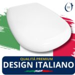 Copriwater Tesi Ideal Standard termoindurente bianco come originale - immagine 7