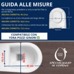 Copriwater Pozzi Ginori Ydra Soft Close – Termoindurente bianco come originale - immagine 5