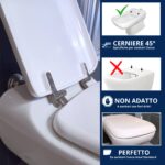 Copriwater Conca Ideal Standard termoindurente bianco - immagine 4