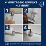 Pozzi Ginori kit Cerniere Cromo per Sedili Copriwater - immagine 6
