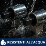Cerniere fisse Soft Close fissaggio dall alto per copriwc termoindurente con tassello rettangolare - immagine 3