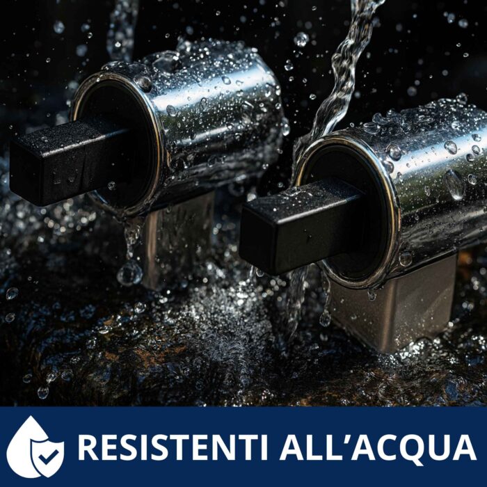 Cerniere fisse Soft Close fissaggio dall alto per copriwc termoindurente con tassello rettangolare - immagine 3