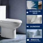 Copriwater Marylin Hatria Soft Close termoindurente bianco come originale - immagine 4