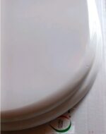 OCCASIONE, piccolo difetto - Copriwater Small + Twin Ideal Standard legno rivestito in resina poliestere - immagine 2