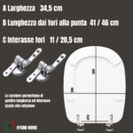 OCCASIONE, piccolo difetto - Copriwater Tesi Ideal Standard legno verniciato Bianco EUR economico - immagine 5