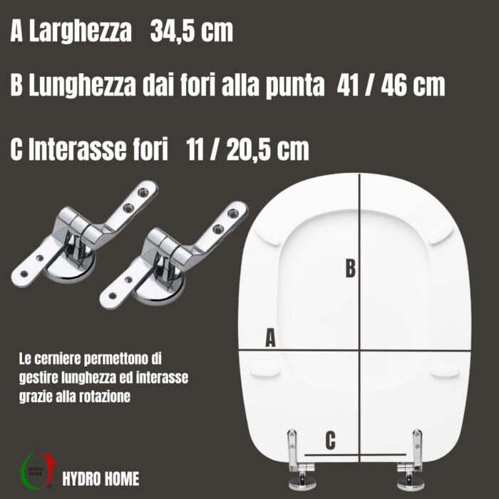 OCCASIONE, piccolo difetto - Copriwater Tesi Ideal Standard legno verniciato Bianco EUR economico - immagine 5