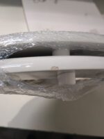 OCCASIONE, piccolo difetto - Copriwater Liuto Ideal Standard legno verniciato Bianco I.S. economico - immagine 2