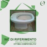 OCCASIONE, piccolo difetto - Copriwater Italica Pozzi Ginori legno rivestito in resina poliestere bianco - immagine 6