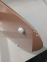 OCCASIONE, piccolo difetto - Copriwater Conca Ideal Standard Whisky legno rivestito resina poliestere come originale - immagine 2