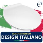 Copriwater New Light Catalano SLIM Soft Close e Sgancio Rapido fissaggio dall'alto termoindurente bianco - immagine 7