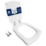 Copriwater Palace G.S.I. Facis legno rivestito in resina poliestere bianco Come Originale