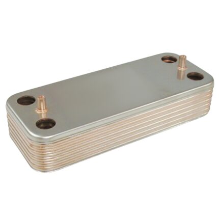 Scambiatore 12 piastre Savio–Biasi/Perilo/Arca/Rhoss/CMI – Secondario, interasse 148 mm