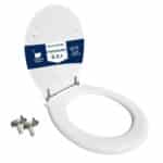 Copriwater Panorama G.S.I. legno rivestito in resina poliestere bianco