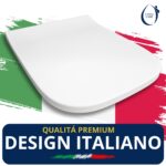 Copriwater Smyle Square Geberit – Slim Termoindurente bianco Originale - immagine 6