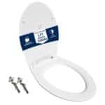 Copriwater LFT Spazio Simas Slim Soft Close termoindurente bianco come originale