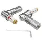 Cerniere Originali cromate Soft Close Chiusura Ammortizzata per copriwater Termoindurente Q3 Pozzi Ginori