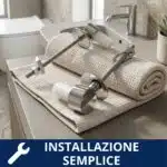 Cerniere fisse Atlas per copriwater termoindurenti fissaggio dall'alto - immagine 3