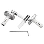 Cerniere regolabili Orion 2 per copriwater termoindurenti fissaggio dall'alto