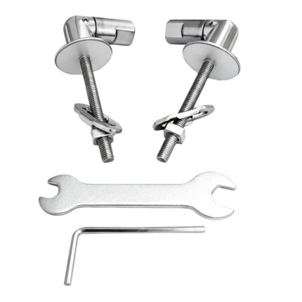 Cerniere fisse Soft Close Hammer per copriwater termoindurenti fissaggio dall'alto