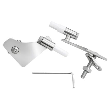 Cerniere fisse Eagle interasse largo per copriwater termoindurenti fissaggio dall'alto