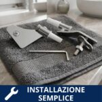 Cerniere fisse Eagle interasse largo per copriwater termoindurenti fissaggio dall'alto - immagine 3