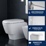 Copriwater Q3 Pozzi Ginori termoindurente bianco Come Originale - immagine 4