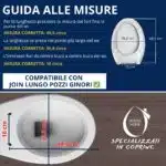 Copriwater Join Lungo Pozzi Ginori termoindurente bianco Come Originale - immagine 5