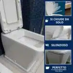 Copriwater Novecento Pozzi Ginori Soft Close termoindurente bianco Come Originale - immagine 4