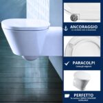 Copriwater Verso Comfort Catalano termoindurente bianco Come Originale - immagine 4