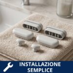 Kit paracolpi in gomma per copriwater termoindurente multi spessore - immagine 7