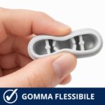 Kit paracolpi in gomma per copriwater termoindurente multi spessore - immagine 8