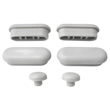 Kit paracolpi in gomma per copriwater Panorama GSI termoindurente