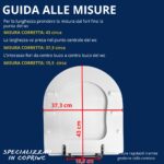 Copriwater Originale Free Sanitosco legno rivestito in resina poliestere bianco - immagine 3