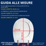 Copriwater Originale Kela Sanitosco legno rivestito in resina poliestere bianco - immagine 3