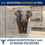 Copriwater Originale Kela Sanitosco legno rivestito in resina poliestere bianco - immagine 4