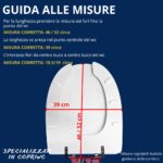 Copriwater Disabili Originale Evolution Aperto Sanitosco legno rivestito in resina poliestere bianco - immagine 3