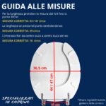 Copriwater Disabili Originale Pratic Aperto Sanitosco legno rivestito in resina poliestere bianco - immagine 3