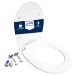 Copriwater Liuto Ideal Standard termoindurente bianco Soft Close