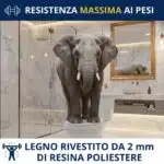 Copriwater Cetus Sanindusa legno rivestito in resina poliestere bianco - immagine 4