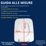Copriwater Duna Bellavista legno rivestito in resina poliestere bianco - immagine 3