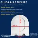 Copriwater Marina Orizontal Gala legno rivestito in resina poliestere bianco - immagine 3